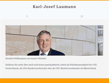 Tablet Screenshot of karl-josef-laumann.de